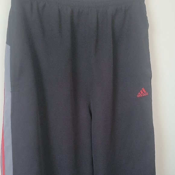 Adidas Black and Red Sweatpants - Picture 8 of 8